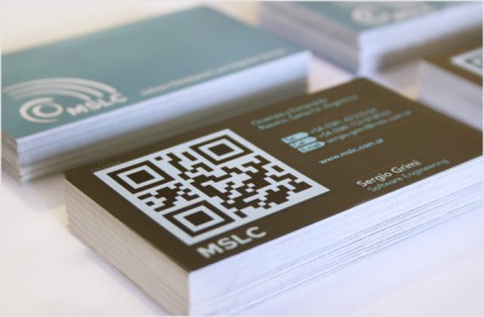 Tarjetas Personales con QR-code